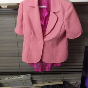Ladies blazer and lace shirt 2 pc vintage